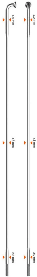 Sapim Race J-Bend Speichen Für Rohloff - 20 Stück - Auslaufmodell 5 Sapim Race J-Bend Speichen Für Rohloff - 20 Stück - Auslaufmodell – Bild 3