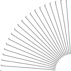 Sapim Race J-Bend Speichen + Nippel - 20 Stück