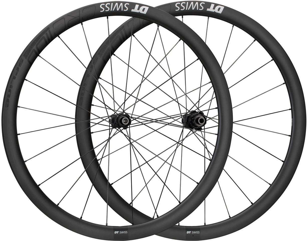 Dt-swiss CRC 1100 SPLINE 38 Carbon Disc CL 28" Tubular Laufradsatz 3 Dt-swiss CRC 1100 SPLINE 38 Carbon Disc CL 28" Tubular Laufradsatz