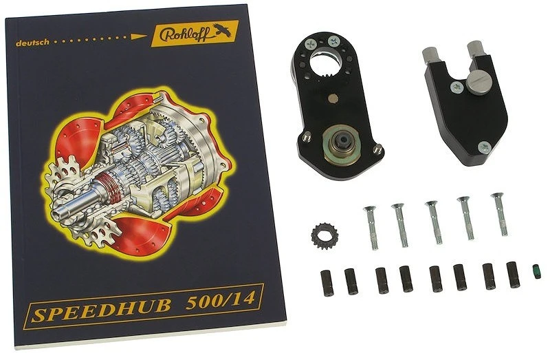 Rohloff Externe Schaltzugführung 3 Rohloff Externe Schaltzugführung